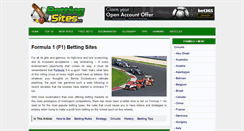 Desktop Screenshot of f1betting.net